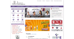 Desktop Screenshot of indem.gob.mx